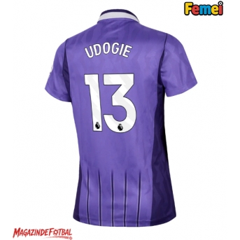 Tottenham Hotspur Destiny Udogie #13 Tricou Fotbal Replică 2026-27 Femei Treilea